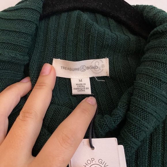 Treasure & Bond Turtleneck Sweater Dress - Picture 4 of 5